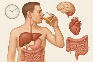 Alkoholin palaminen kehossa