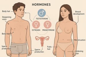 Hormoneet ja niiden vaikutus seksuaaliseen kehitykseen