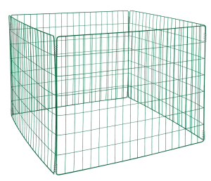 Farmari lehtikompostori 90x90x70cm