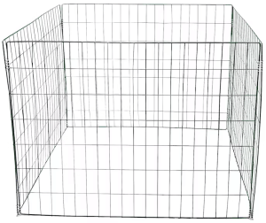 Lehtikompostori vihreä 90x90x70cm