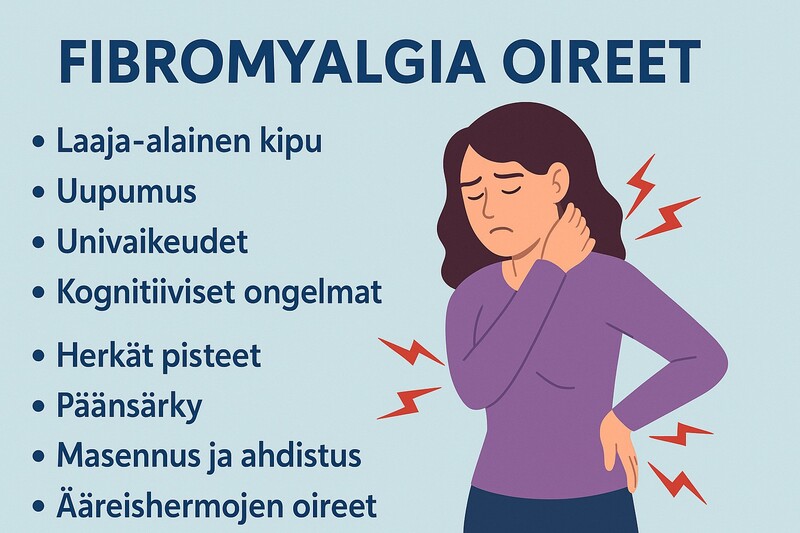 Fibromyalgian oireet
