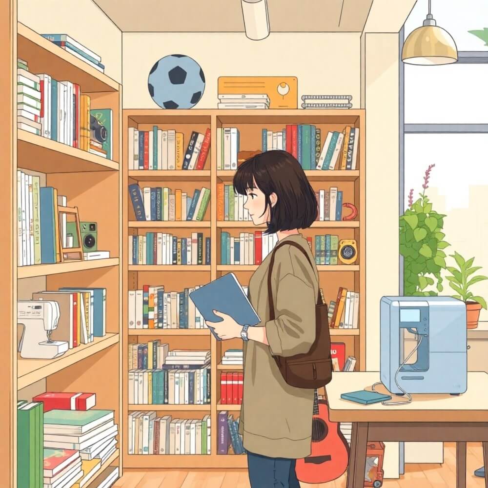 Mitä voi tehdä kirjastossa