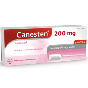 Canesten 200 mg 3 Emätinpuikkoa
