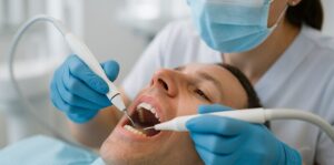 Hammaskiven poisto ultraäänellä